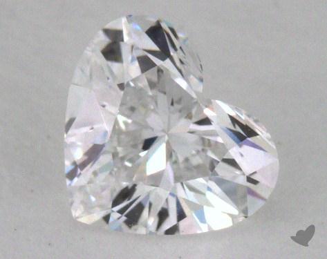0.73 Carat D-IF Heart Shape Diamond 