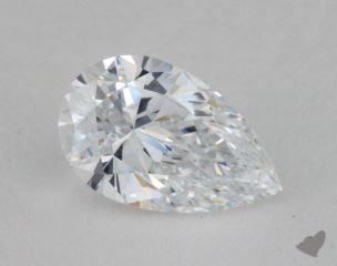 1.01 Carat D-IF Pear Cut Diamond