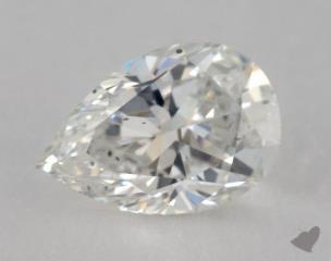pear0.78 Carat GSI1