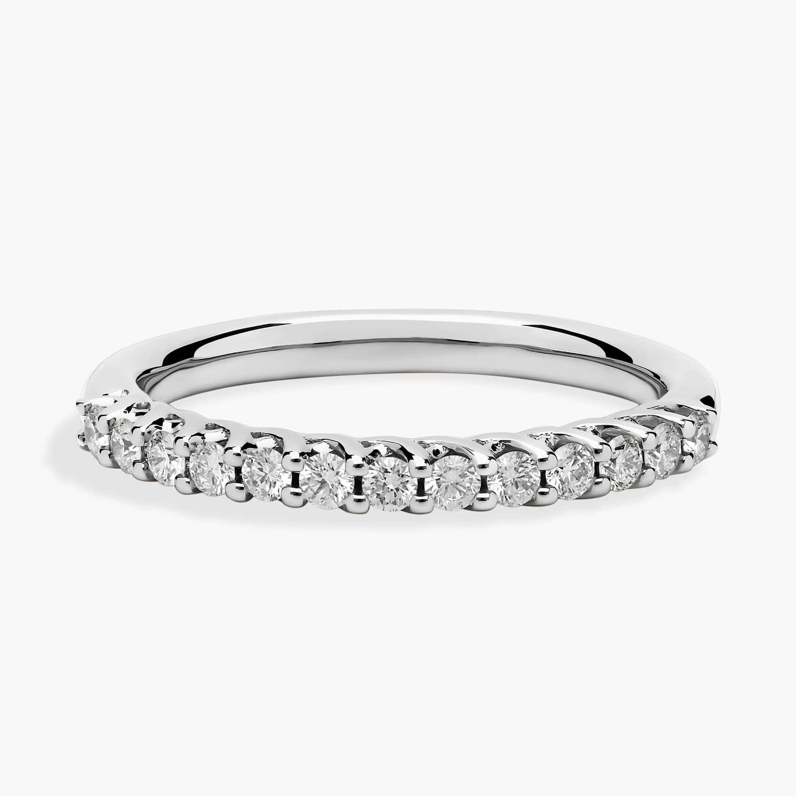 Tessere Diamond Anniversary Ring In 14k White Gold (1/4 ct. tw.)