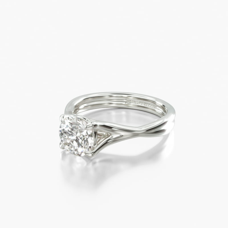 Marquise Solitaire 2 CT Engagement Ring in Platinum