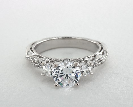 engagement ring verragio gold venetian 14k 18k rings carat platinum