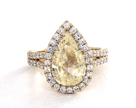 Best Of Pear Shaped Yellow Diamond Engagement Rings