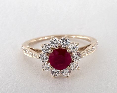 ruby engagement rings james allen