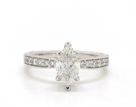 Marquise Cut Diamond Engagement Rings | JamesAllen.com