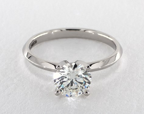 1 32 Carat Round Cut Solitaire Engagement Ring In Platinum 1736172