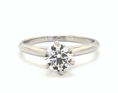 4 Prong Round Tennis Necklace - Platinum, 15.00 Ct (12495) 4 Prong Round Tennis Necklace - Platinum, 15.00 Ct (12495)
