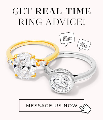 A yellow gold and white gold diamond engagement ring