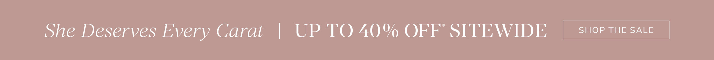 Up to 40% off. Click to shop the sale