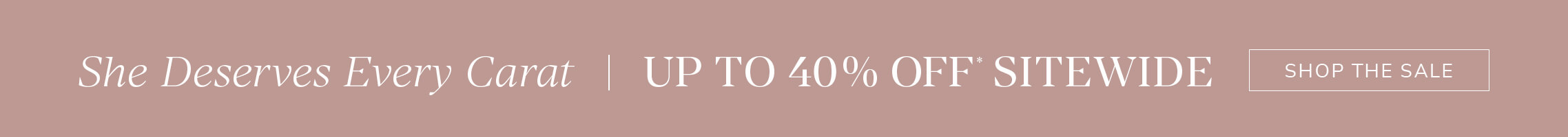 Up to 40% off. Click to shop the sale