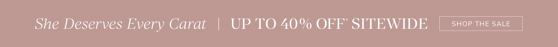 Up to 40% off. Click to shop the sale
