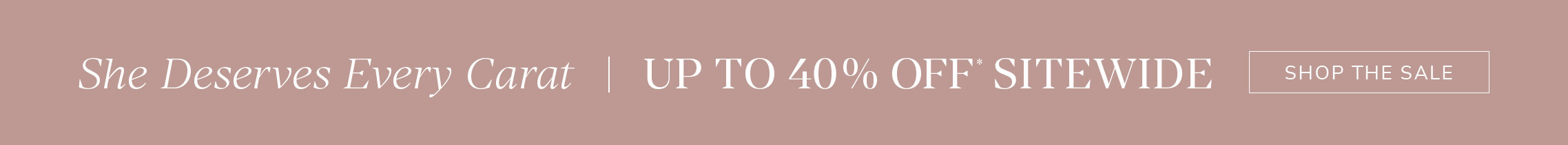 Up to 40% off sitewide. Click to shop the sale.