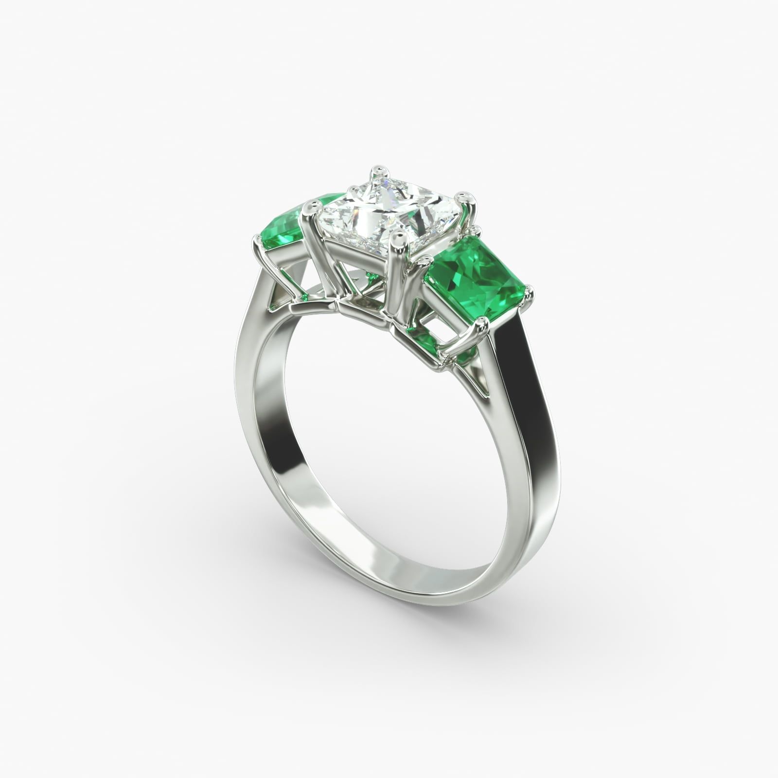 James allen emerald engagement ring clearance