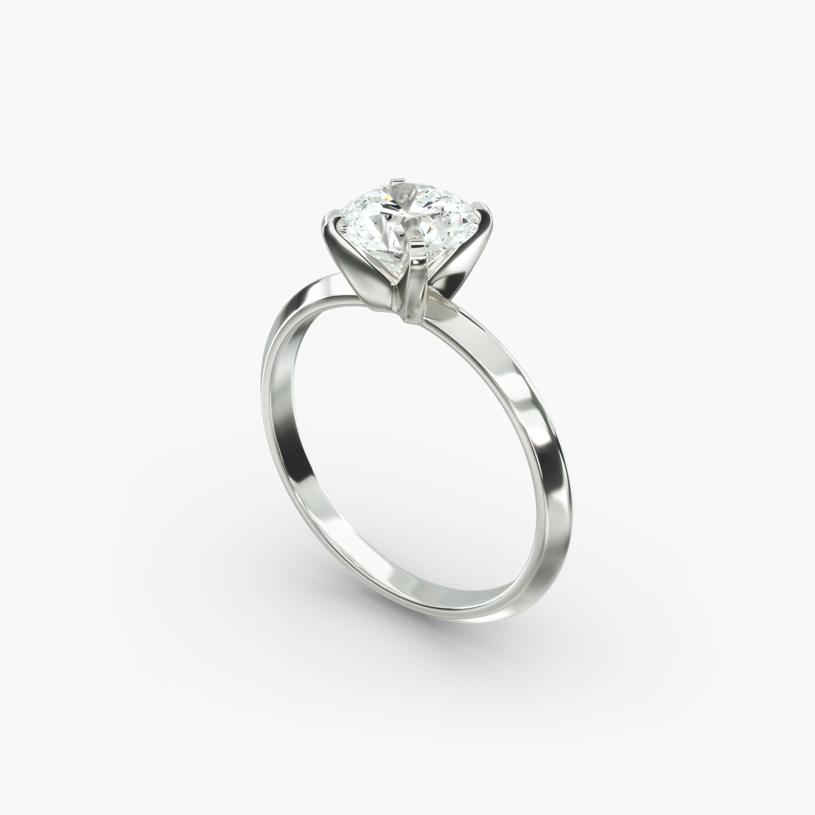 GIA 0.31 Carat J-I1 Very Good Cut Round Diamond 2mm Knife Edge ...