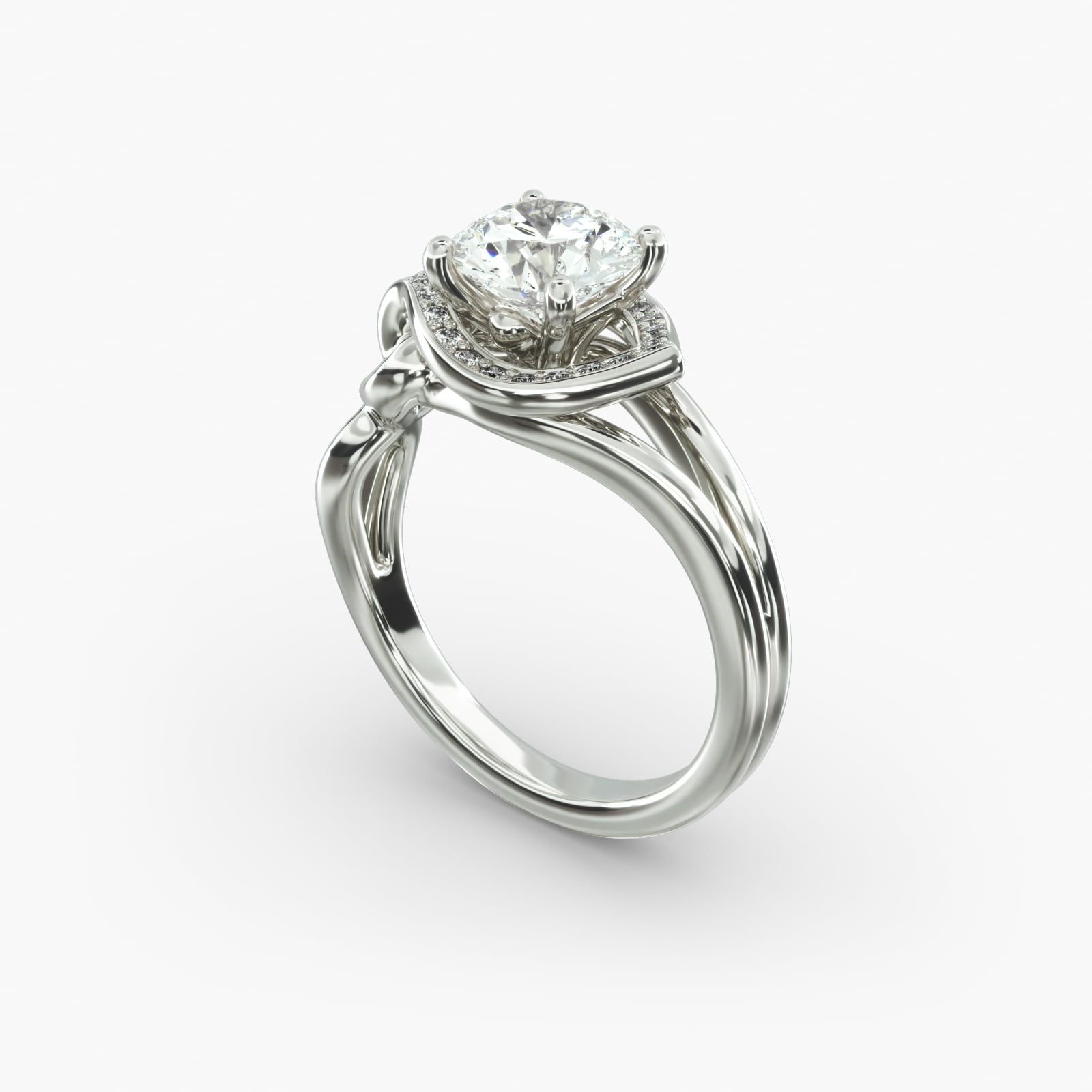 Love knot engagement ring new arrivals