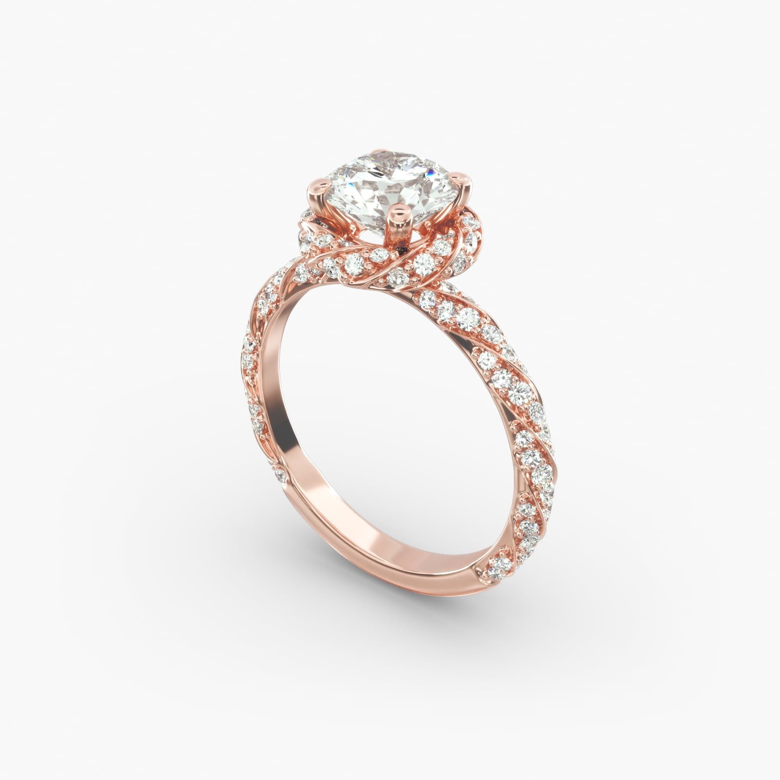 James allen twisted pave shop