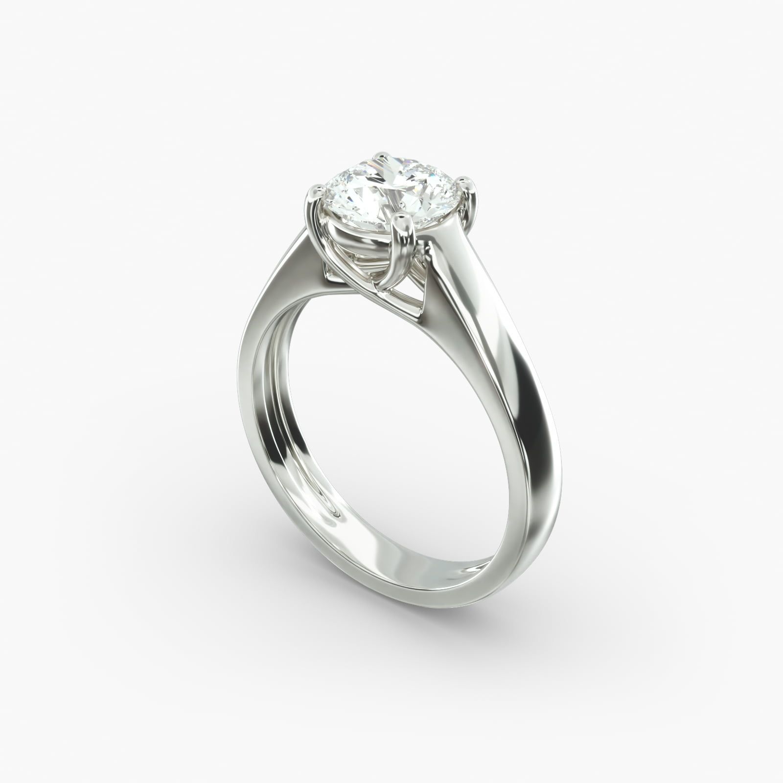 Thin prong engagement ring new arrivals