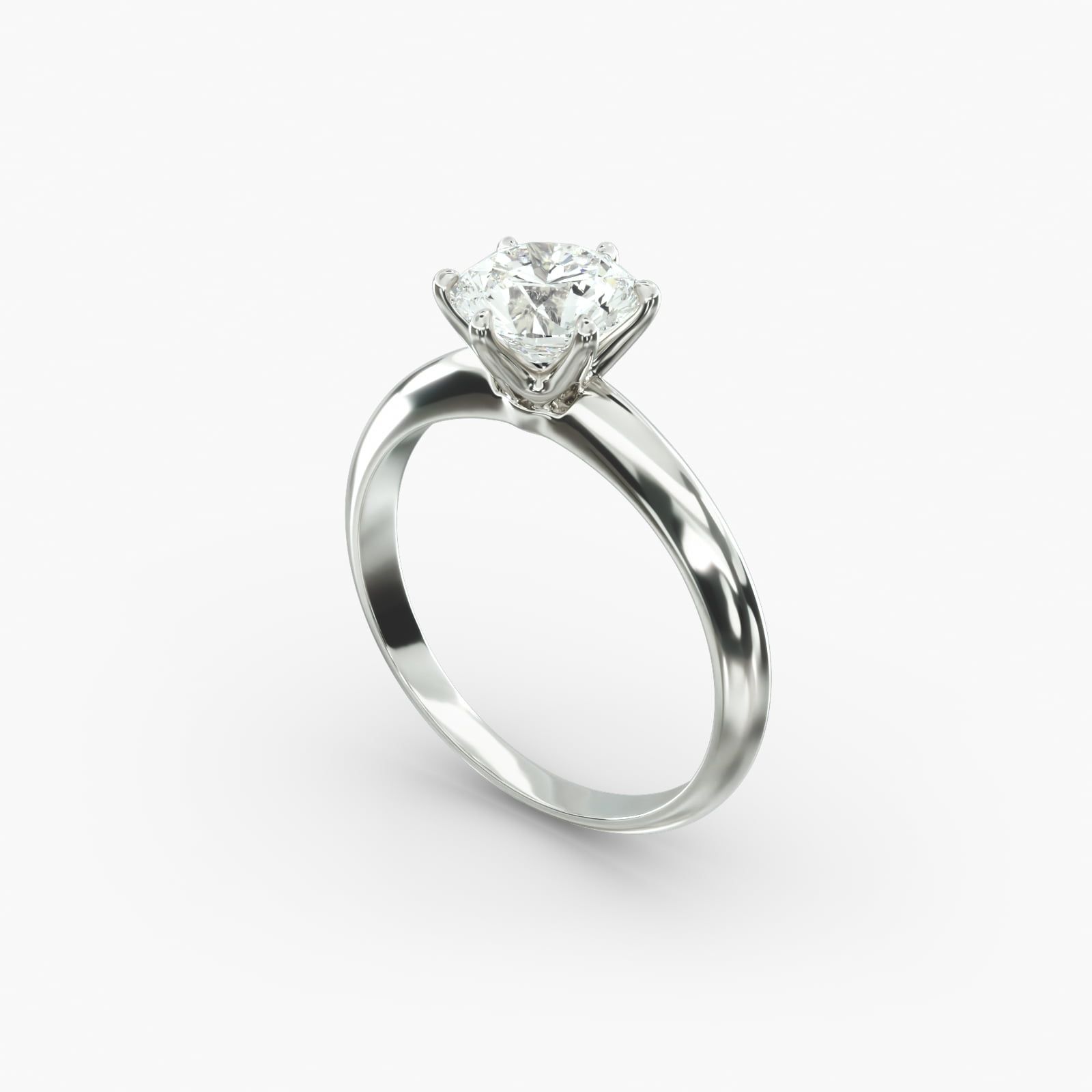 Solitaire platinum ring hotsell