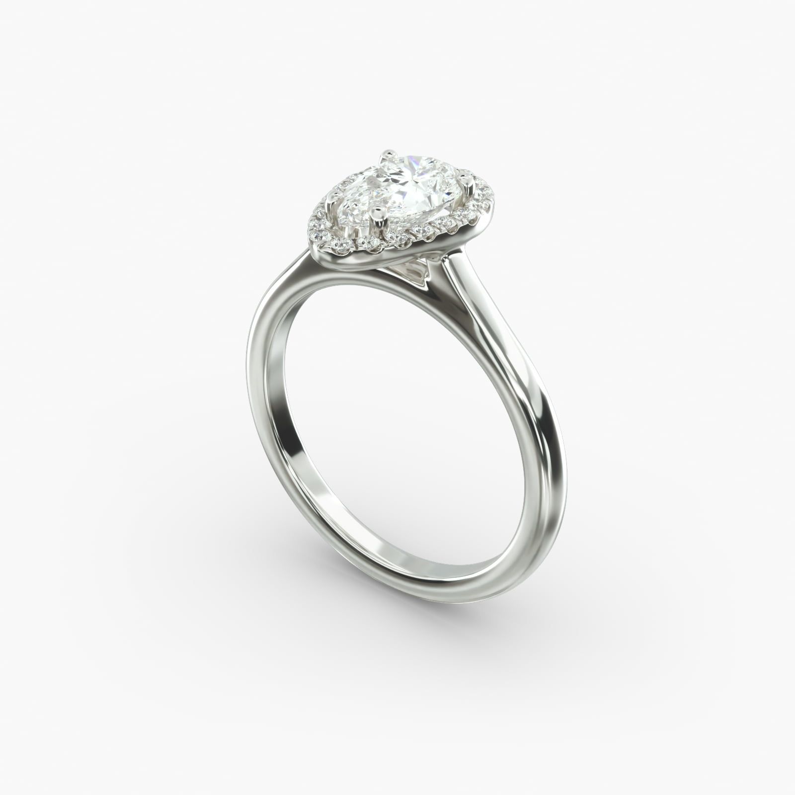 James allen pave halo engagement ring new arrivals