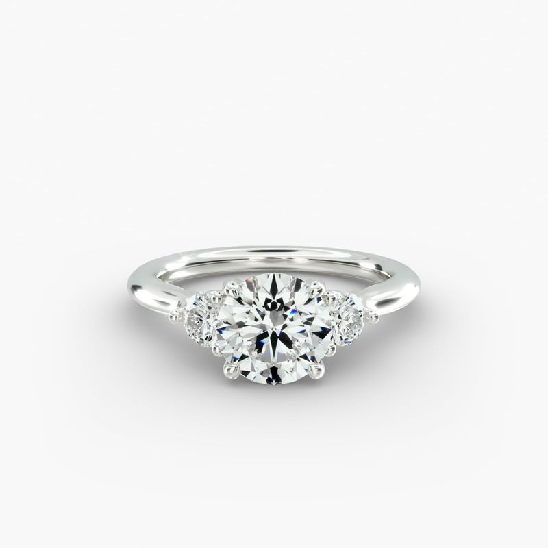 Three Stone Engagement Rings JamesAllen