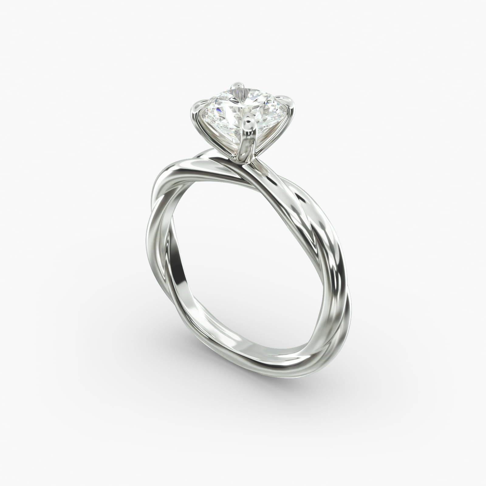 Platinum rope ring shop