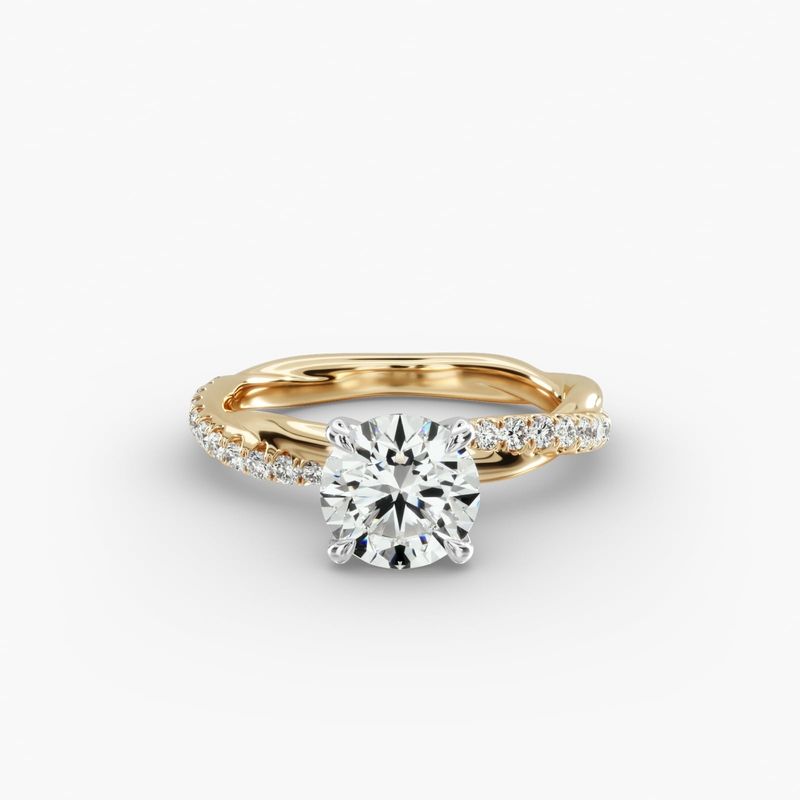 Yellow Gold Engagement Rings JamesAllen