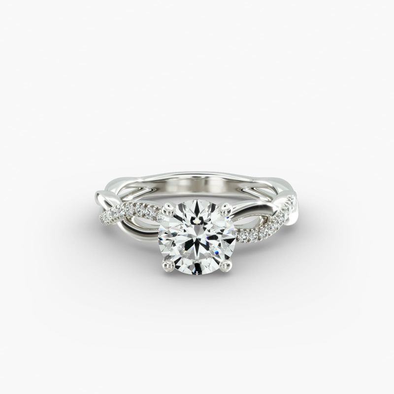 Platinum Matching Infinity Wedding Ring-155471p