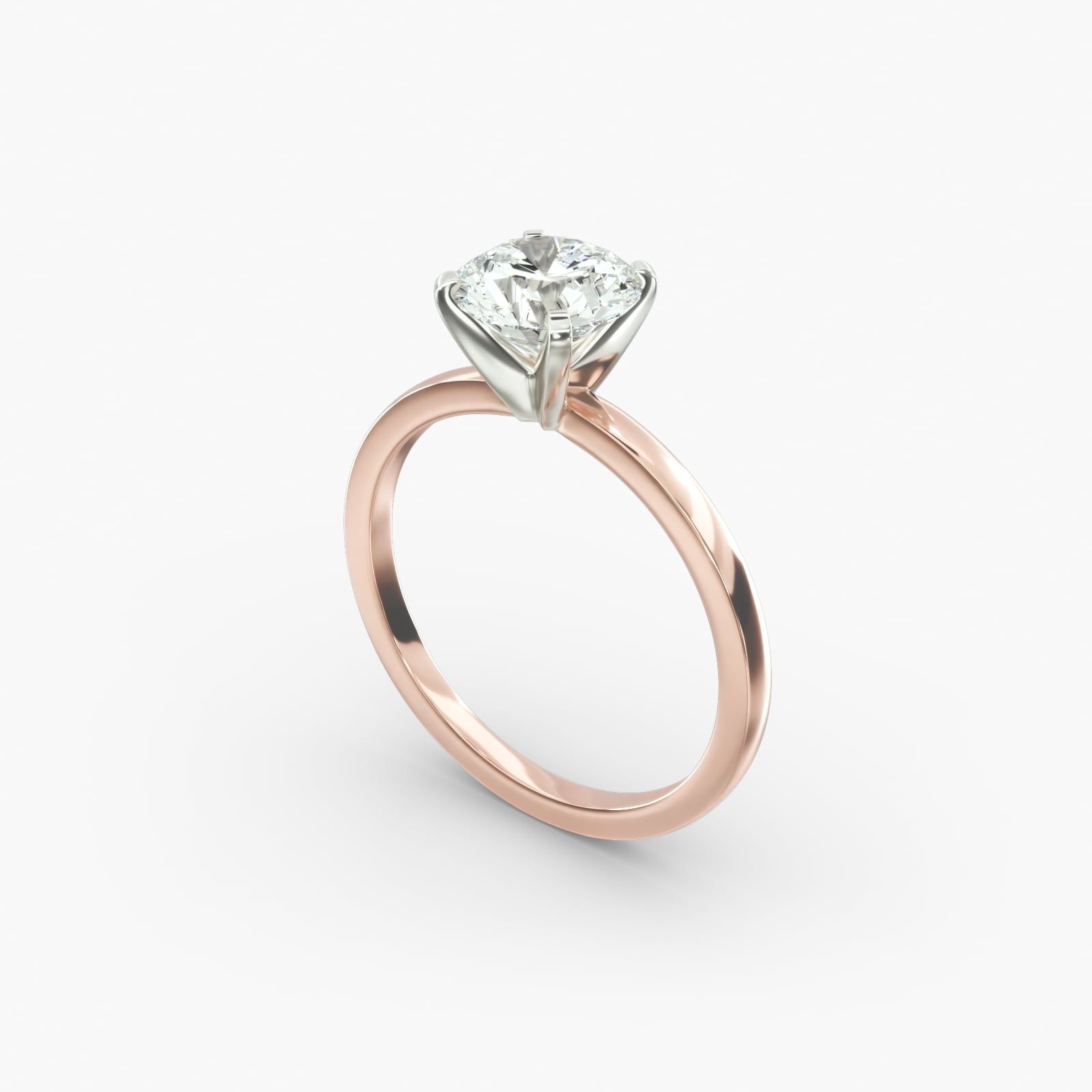Rose gold setting store