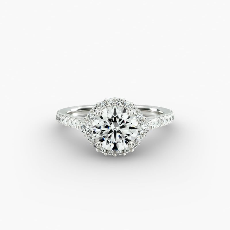 James allen double halo on sale