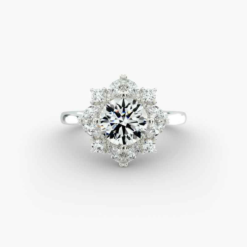 Halo Engagement Rings JamesAllen