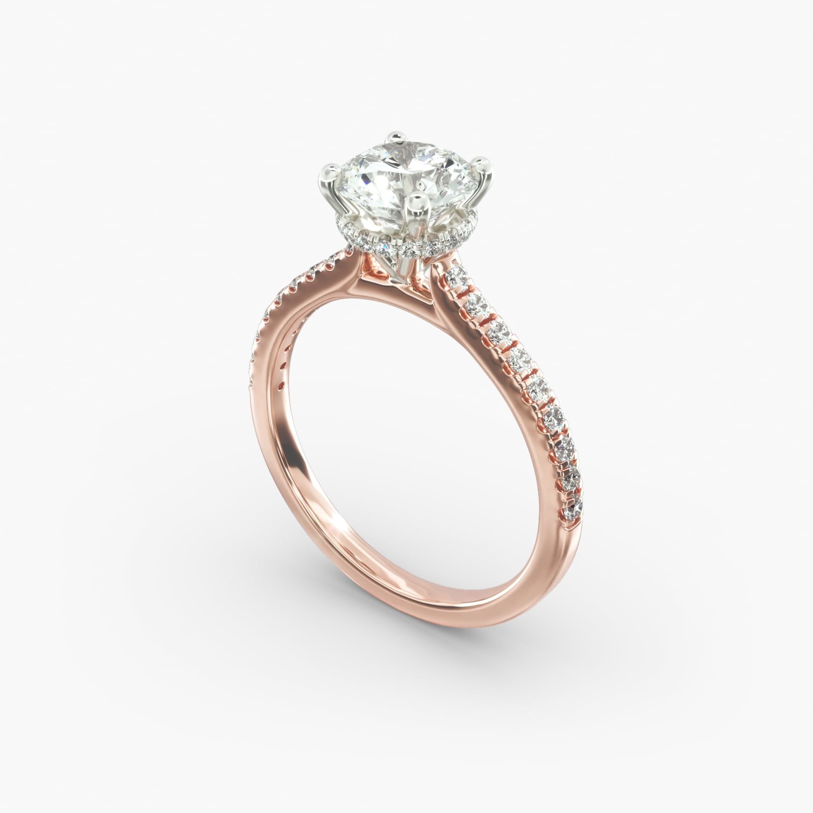 Tiffany setting rose gold online