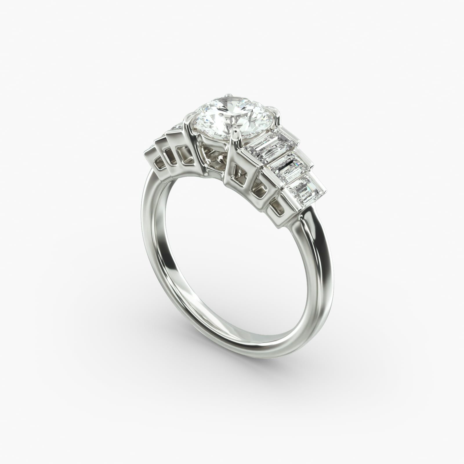 James allen baguette ring deals
