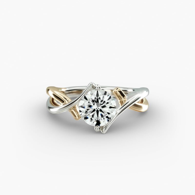 Modern Tension Set Engagement Rings JamesAllen