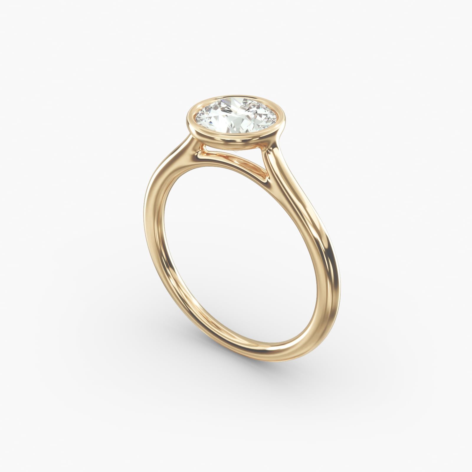James allen bezel set ring store
