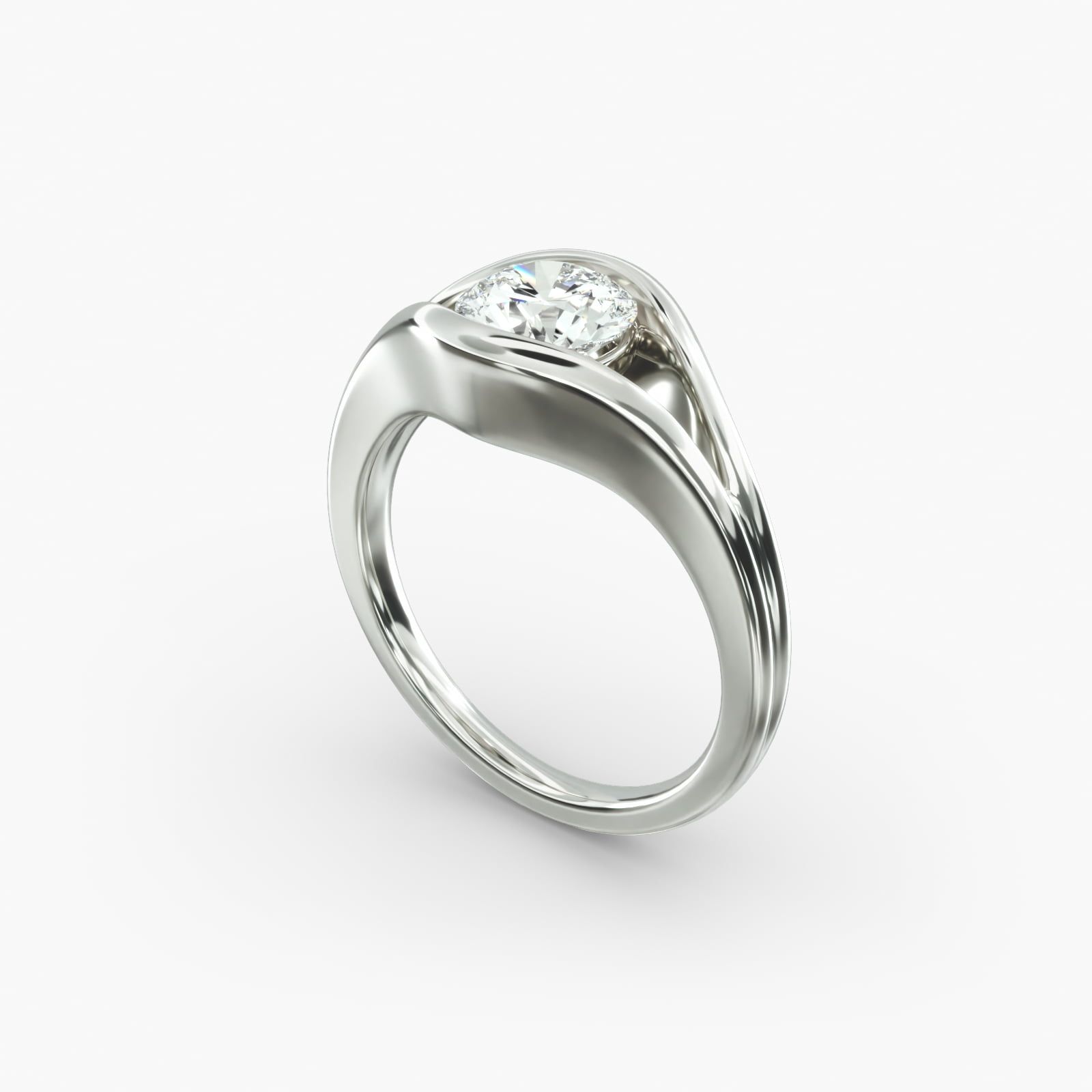 James allen 14k white gold shop