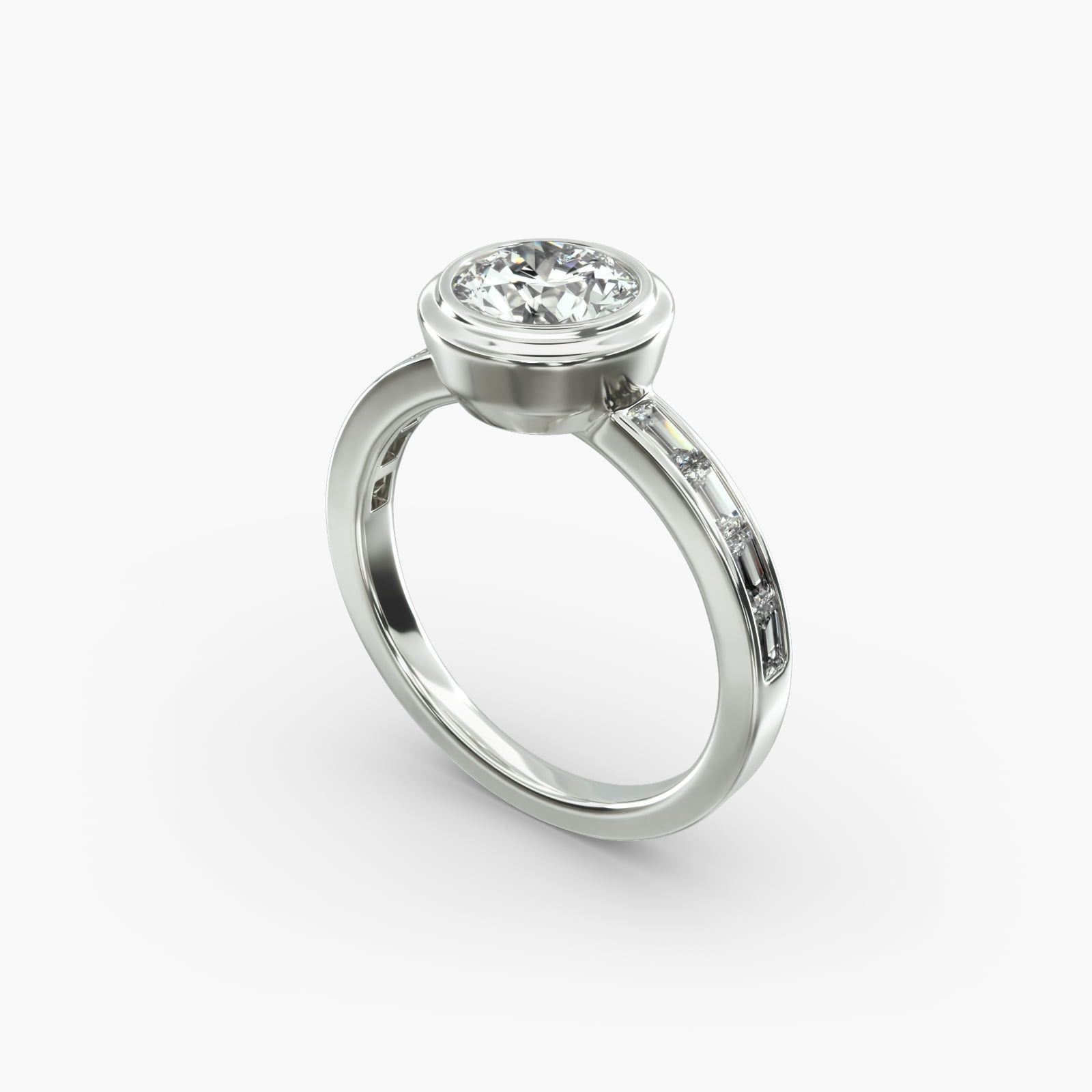 James allen baguette ring shop