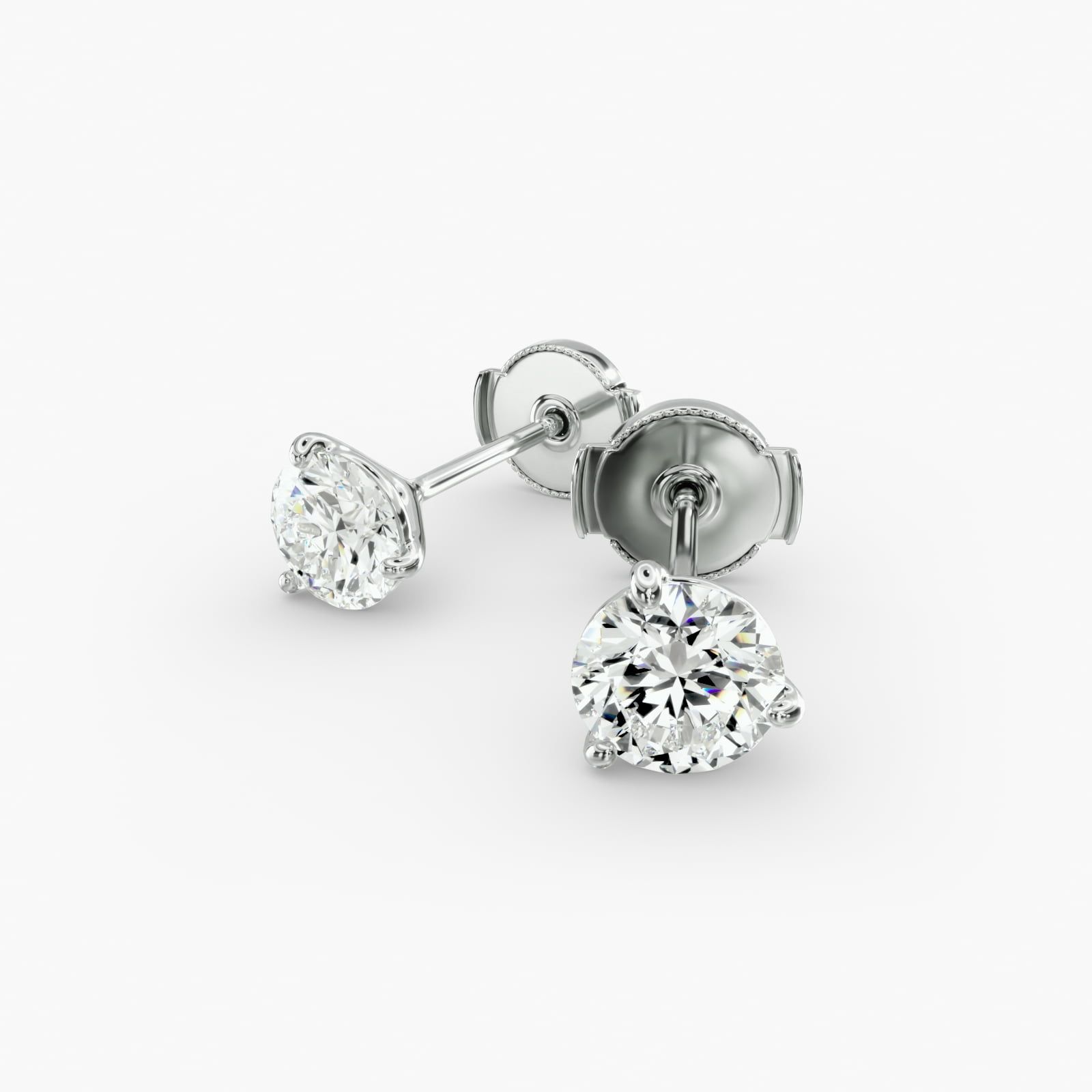 Martini setting earrings clearance