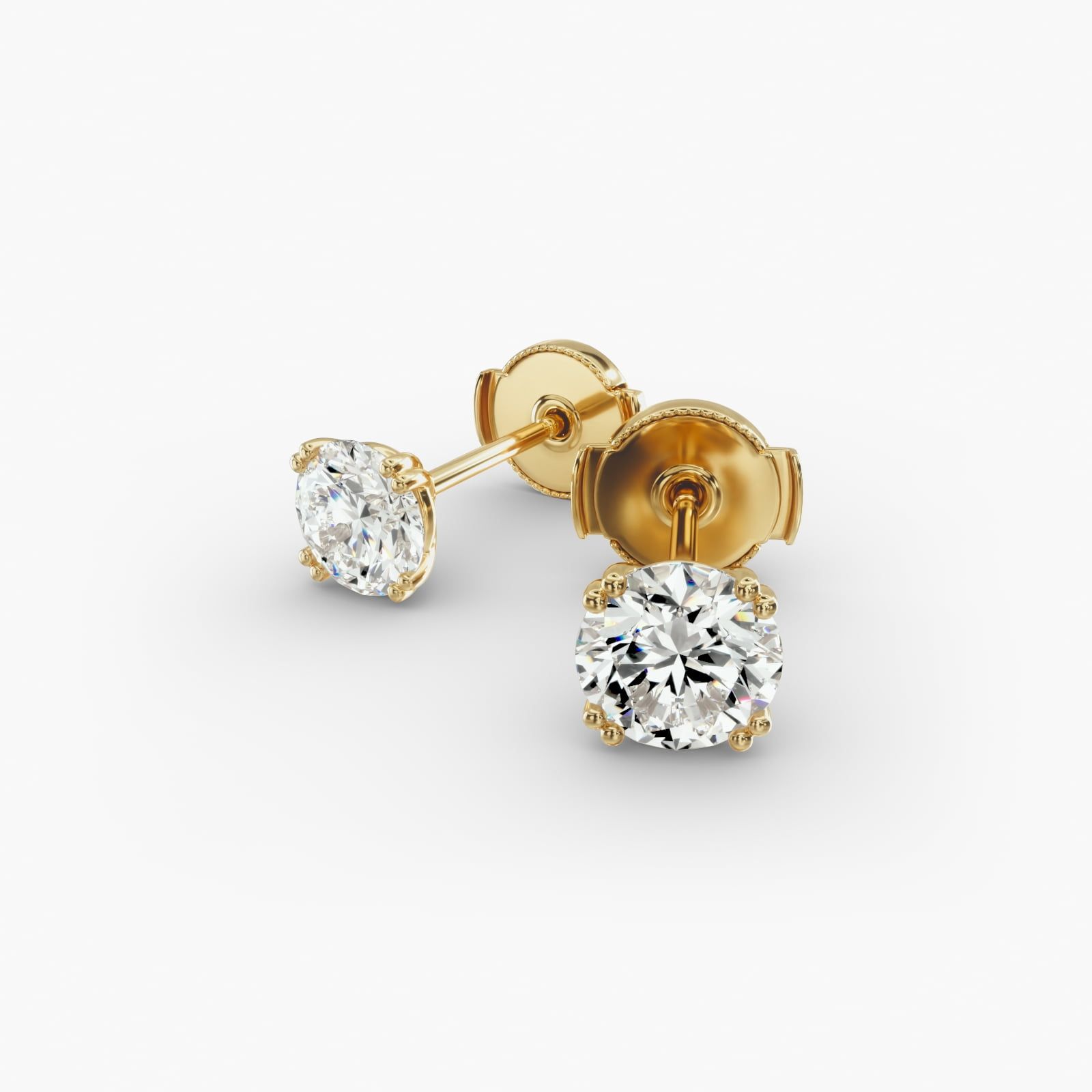 James allen diamond studs hot sale