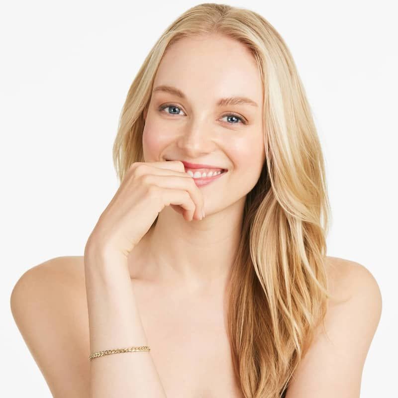 14K Yellow Gold Solid 5mm Miami Cuban Bracelet - 7.25 inches