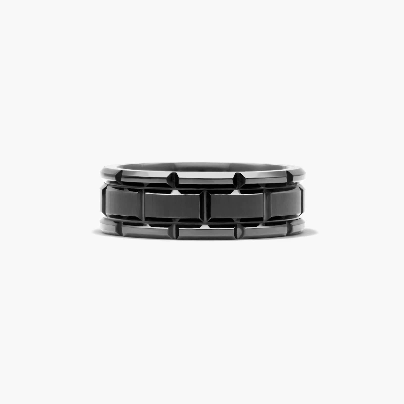 Triton men's wedding band hot sale black tungsten carbide 8mm