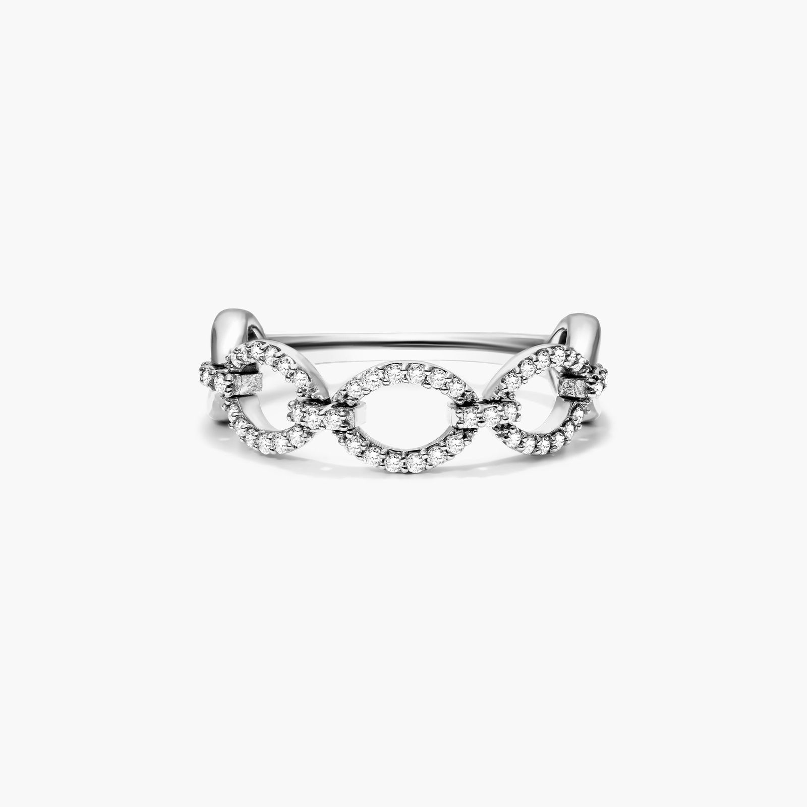 Baguette Diamond Channel Ring In 14K White Gold (3 Ct. Tw.)