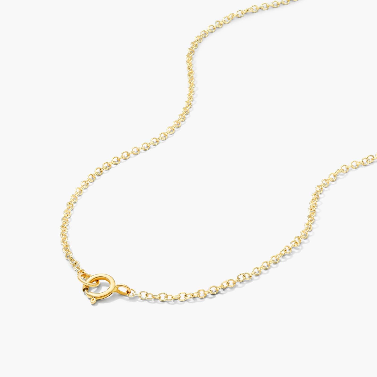 14K Yellow Gold Allure Diamond Necklace-81707y14