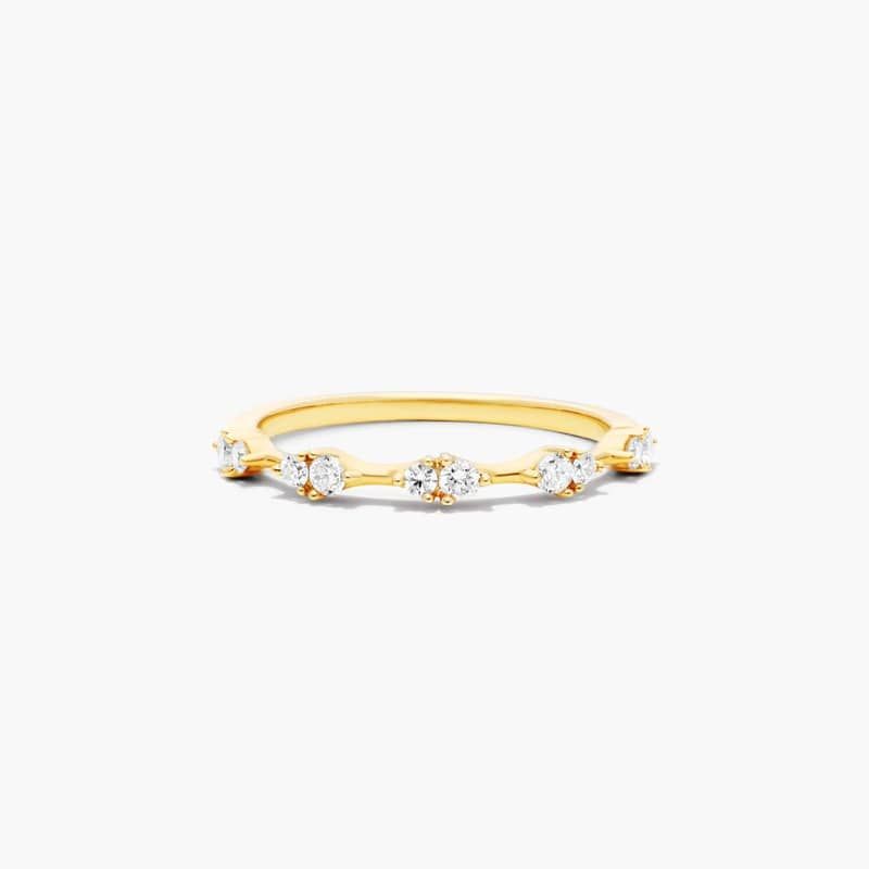 14K Yellow Gold Luminance Lab-Grown Diamond Ring