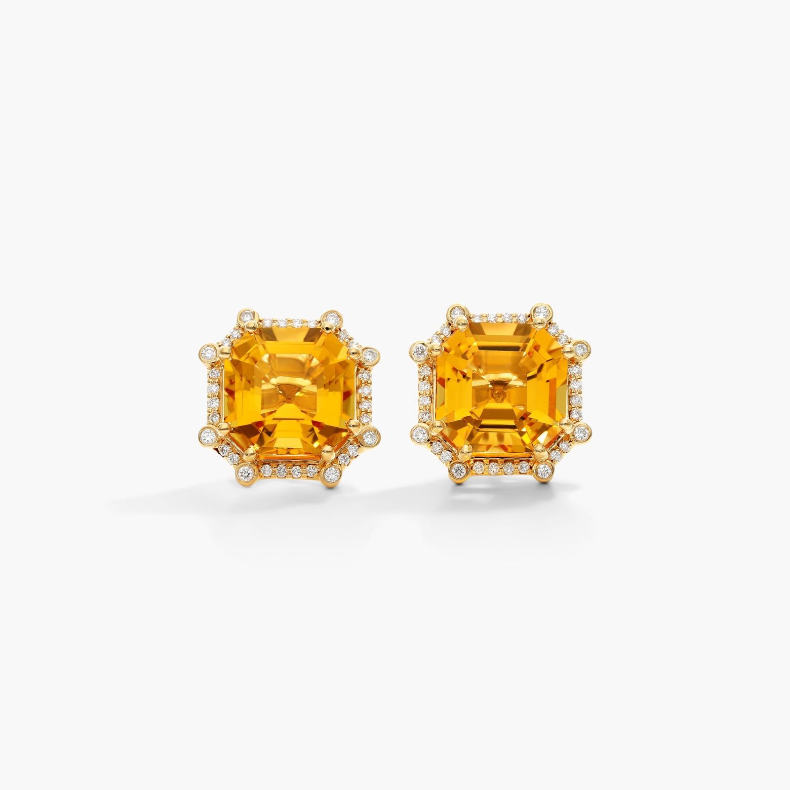 18k popular Lux Frame Earring