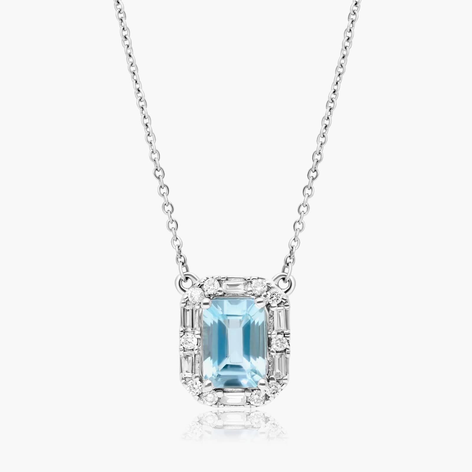 Aquamarine Necklace JamesAllen