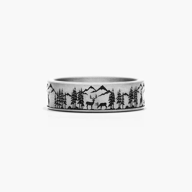 Feel the beauty of nature everyday when sporting this gorgeous design.