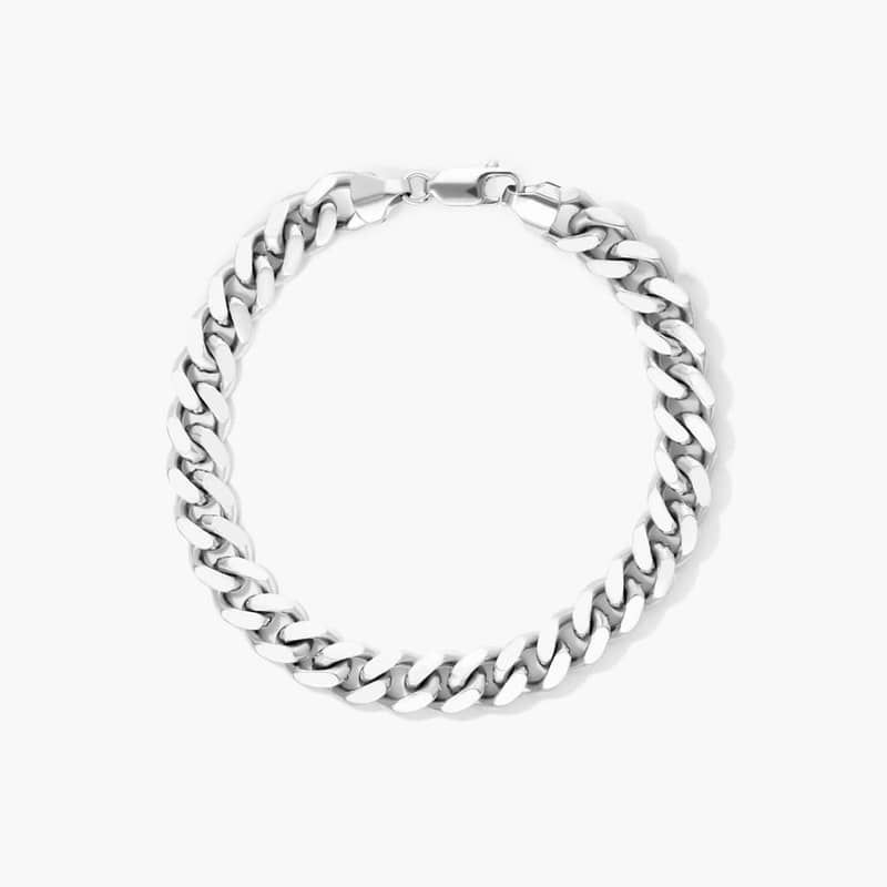 Sterling Silver 5mm Miami Cuban Chain Necklace - 24 inches-95259i240s