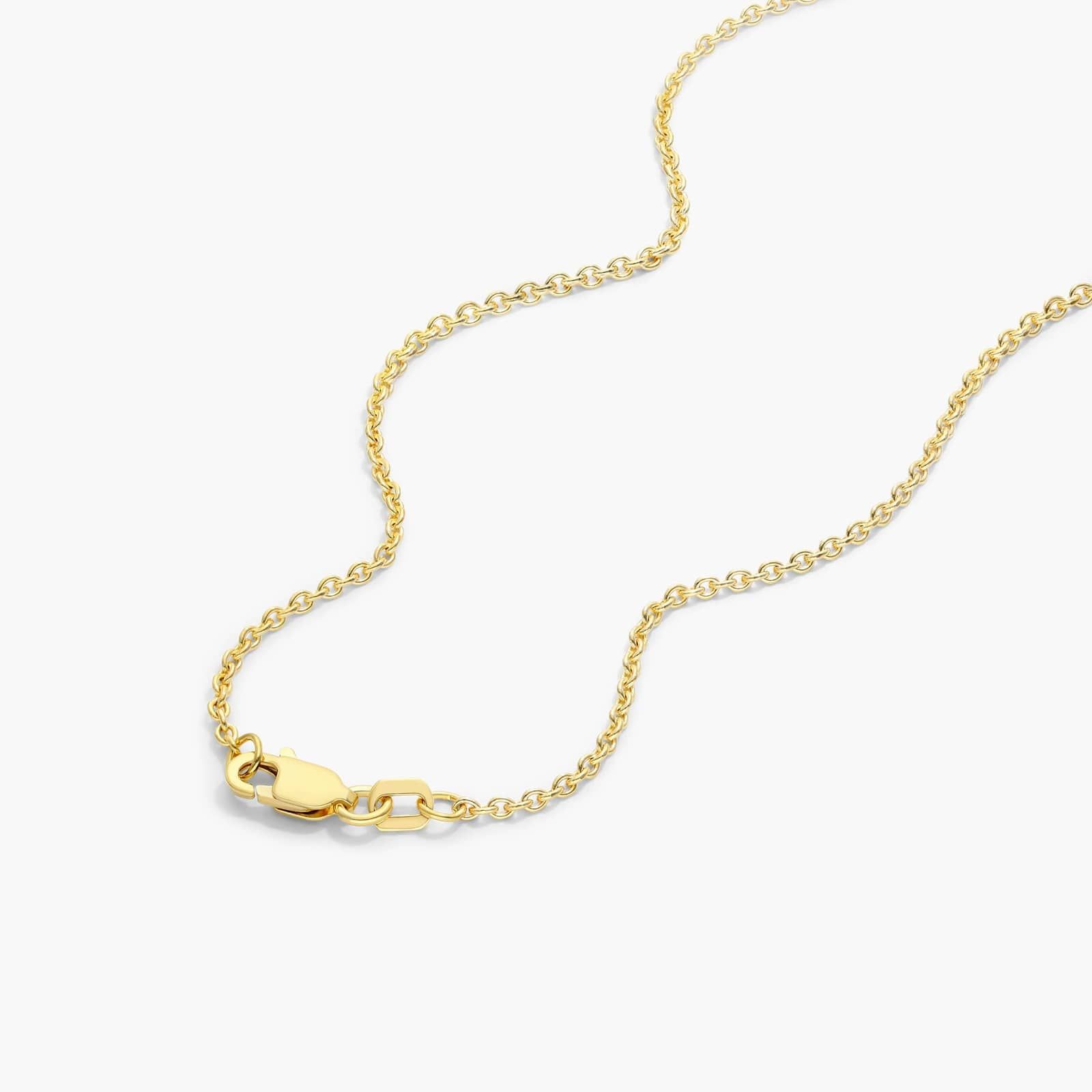 14K Yellow Gold 1.5mm Cable Chain Necklace - 18 inches-95270i180y14