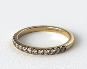 14K Yellow Gold Double Halo Matching Diamond Ring