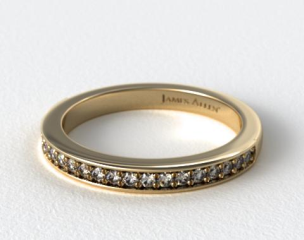 14K Yellow Gold James Allen Exclusive Wedding Ring